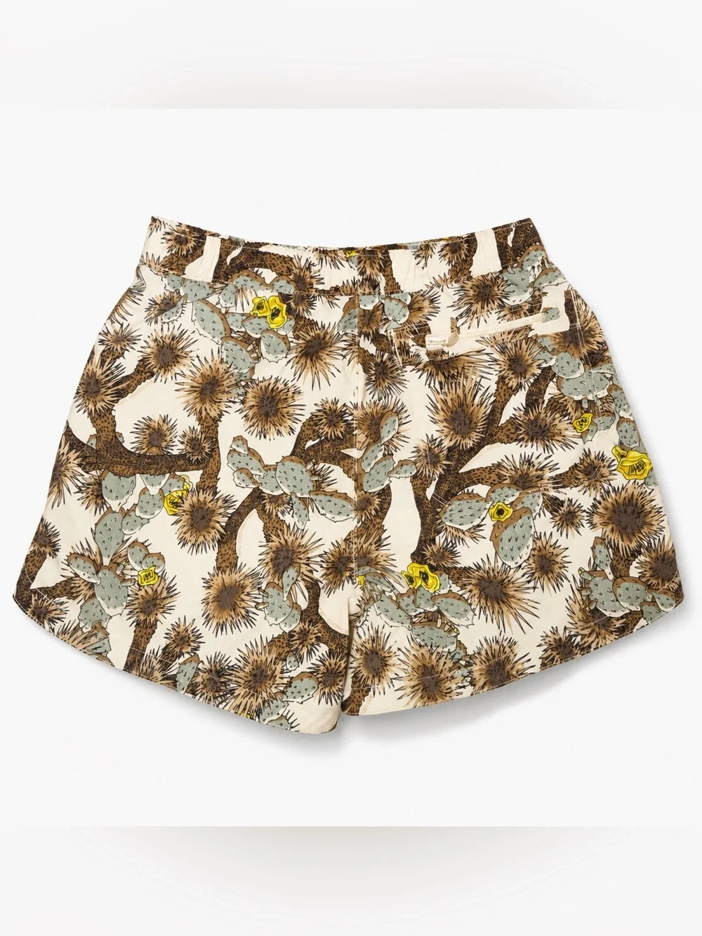 The North Face Cactus Print Athletic Shorts Women’s M Nylon Pull On Desert